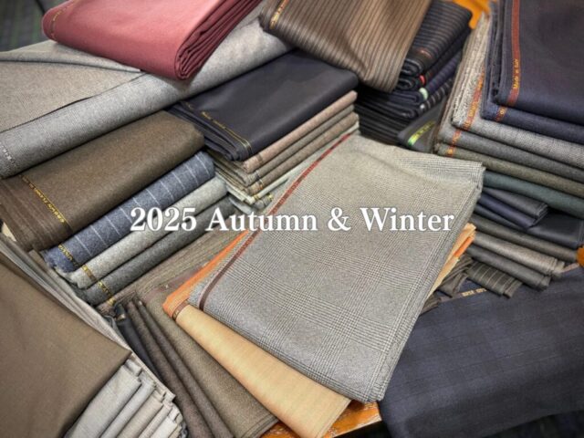 【2025AW】新作服地が到着しました