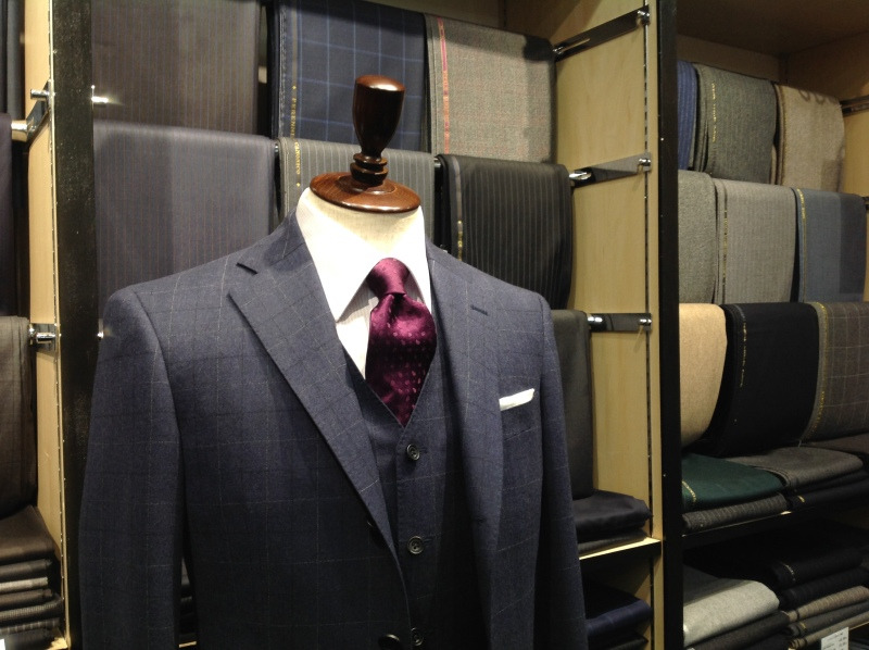 温もりの一着　　「 DORMEUIL 」